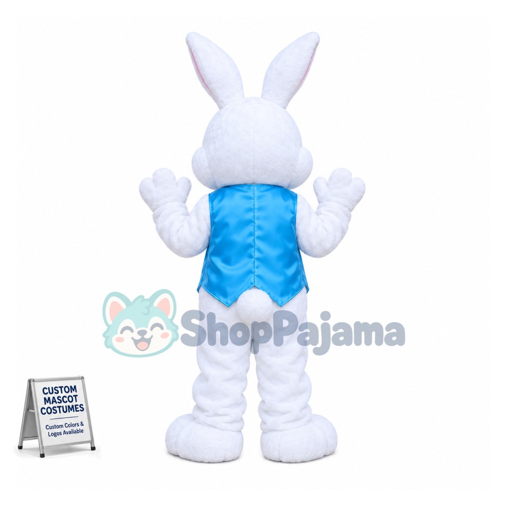 Easter Bunny Mascot Costume Adult Costume