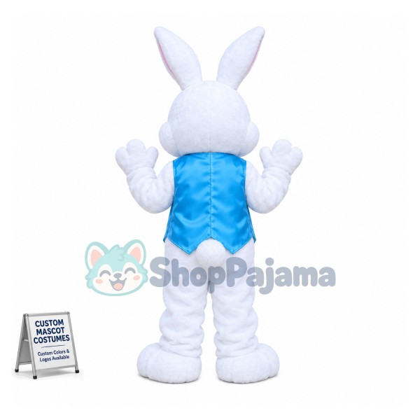 Easter Bunny Mascot Costume Adult Costume