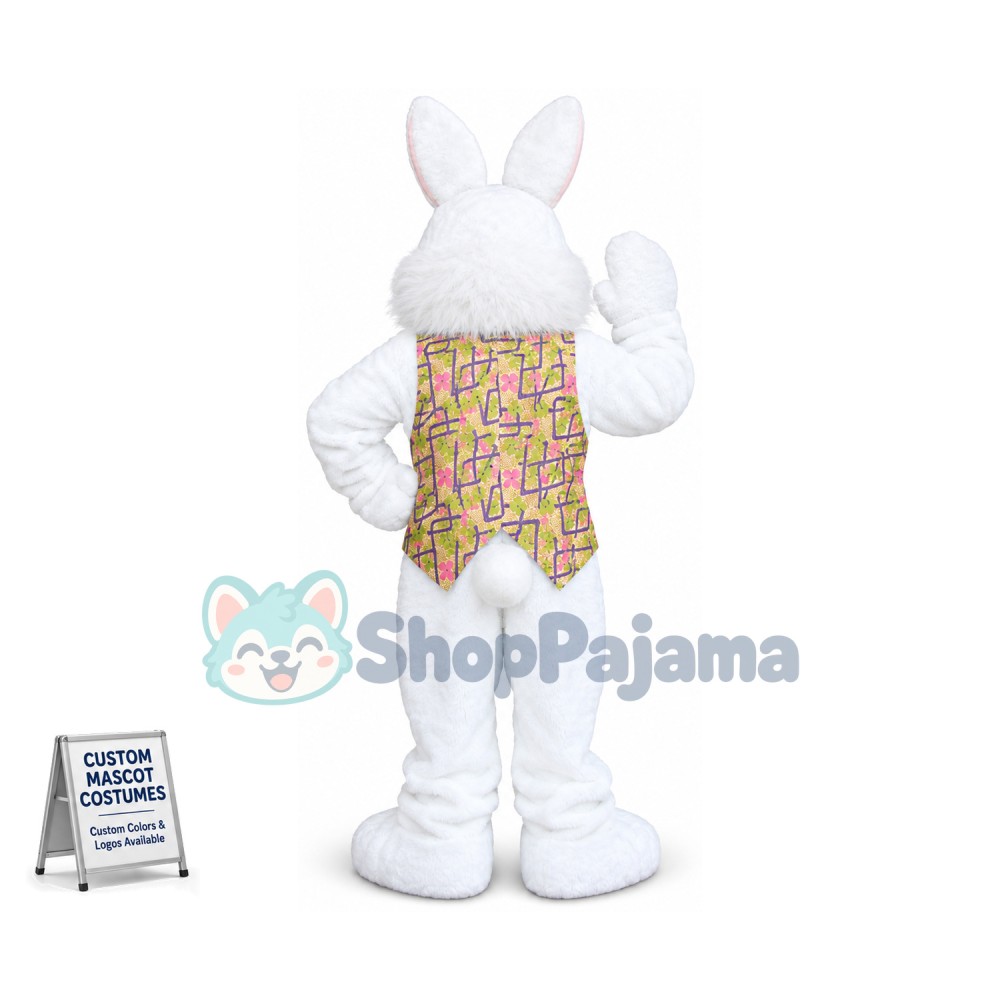 New Easter Bunny Mascot Costume