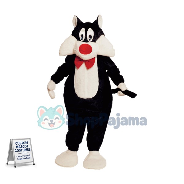 Superb Sylvester Cat Mascot Costume