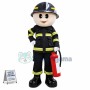 Young Fireman Mascot Costume