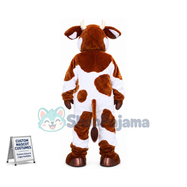 Superb Cow Mascot Costume