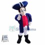 Superb Realistic Patriot Mascot Costume