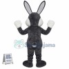 Grey & White Rabbit Bunny Mascot Costume