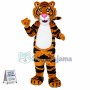 Superb Friendly Tiger Mascot Costume