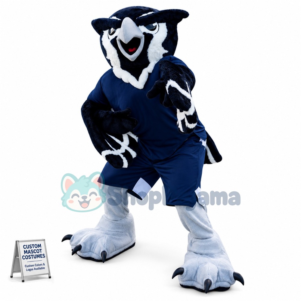 Superb Sport Owl Mascot Costume