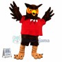 Superb University Owl Mascot Costume