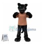 Superb Sport Black Panther Mascot Costume