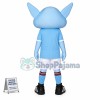 Blue Alien Mascot Costume
