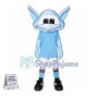 Blue Alien Mascot Costume