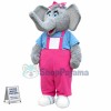 Superb Realistic Elephant Mascot Costume