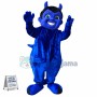 Friendly Blue Devil Mascot Costume