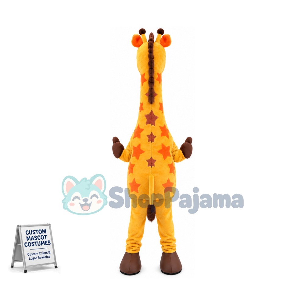 Superb Cute Giraffe Mascot Costume