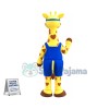 Superb Lovely Giraffe Mascot Costume