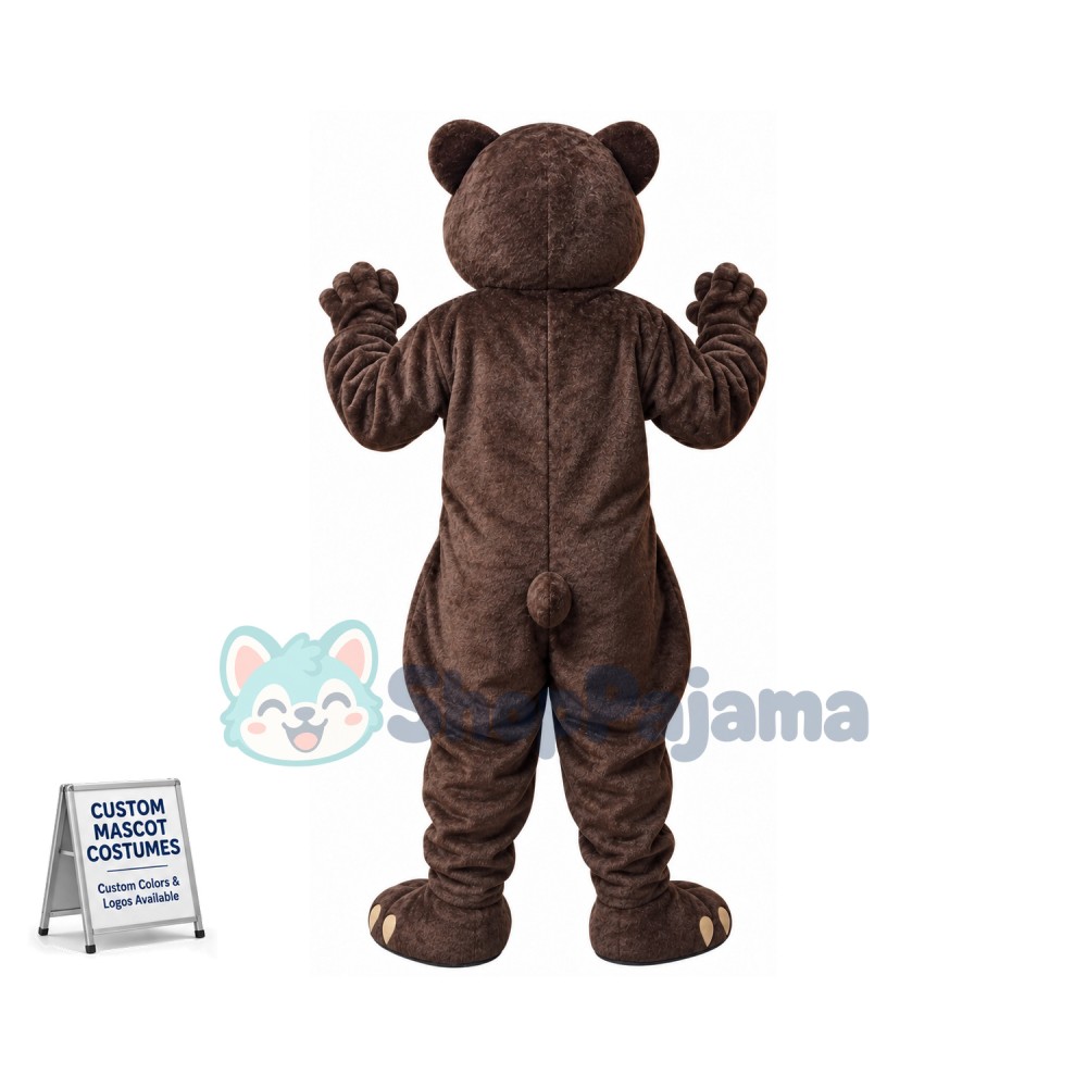 Superb Fierce Bear Mascot Costume