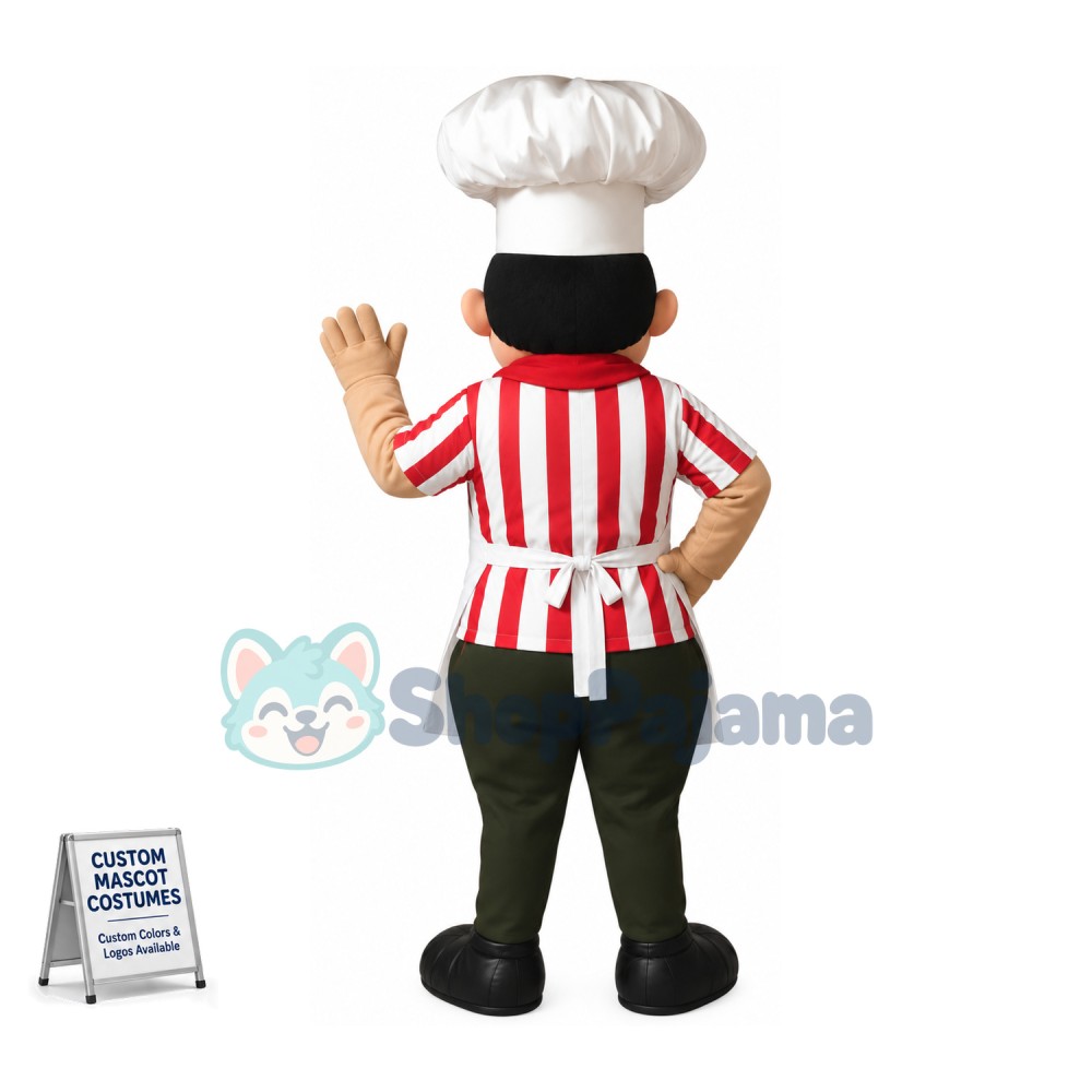 Superb Chef Mascot Costume