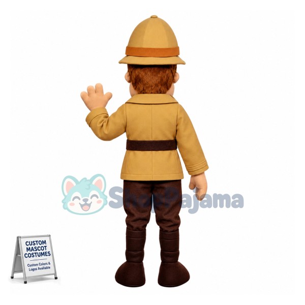 Superb Explorer Mascot Costume