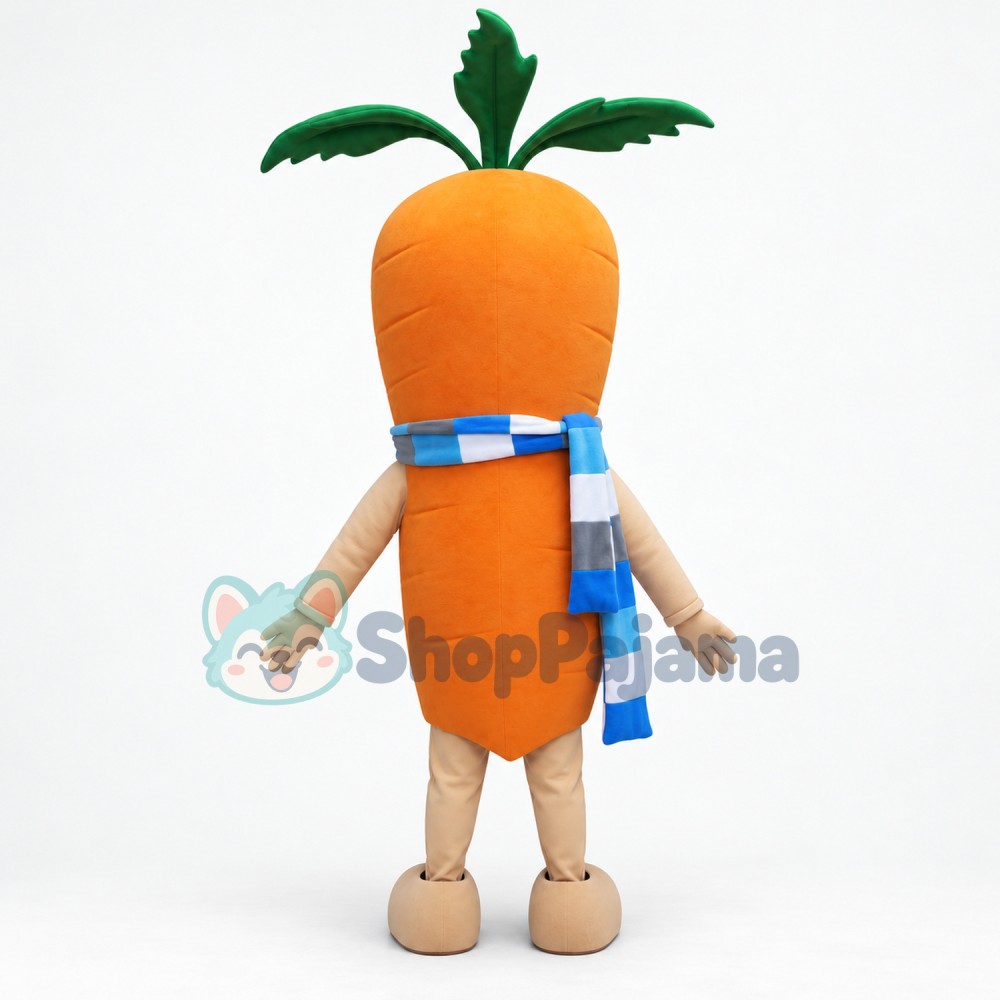 Cute Carrot Mascot Costume