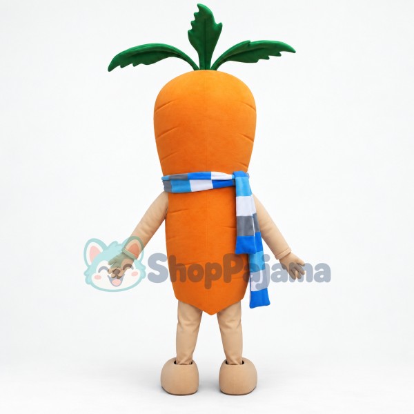 Cute Carrot Mascot Costume