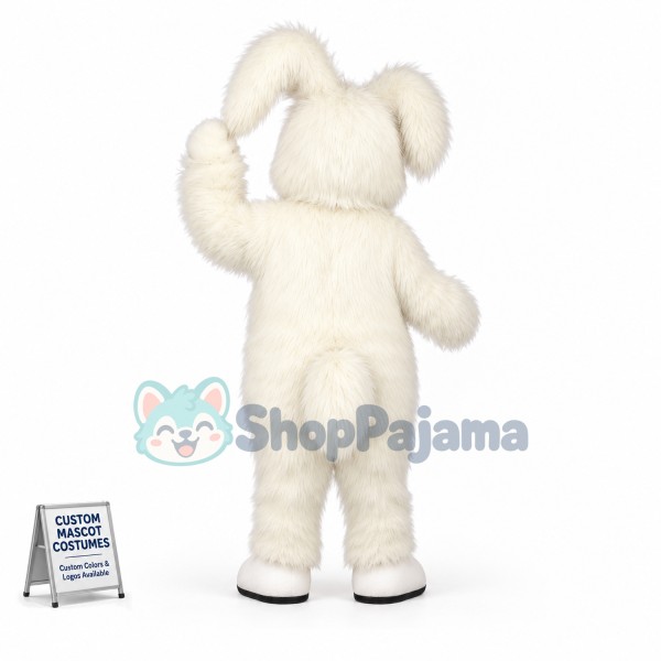 Superb Friendly Easter Bunny Mascot Costume