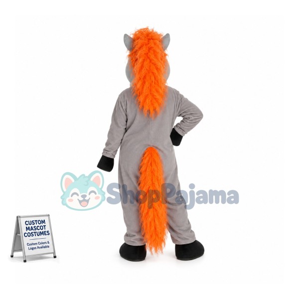 Superb Funny Horse Mascot Costume