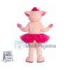 Beautiful Lightweight Pink Pig Mascot Costume