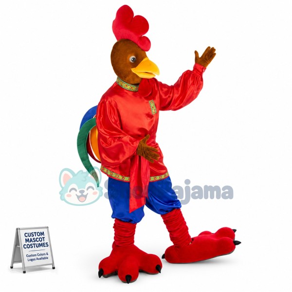 Superb Cock Mascot Costume