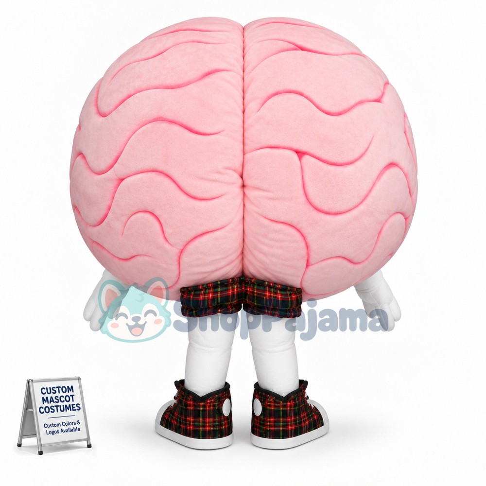 Superb Brain Mascot Costume