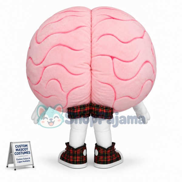 Superb Brain Mascot Costume
