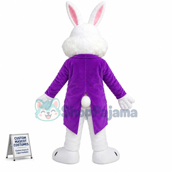 Affordable Adult Easter Bunny Mascot Costume