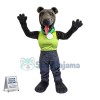 Superb Greyhound Mascot Costume