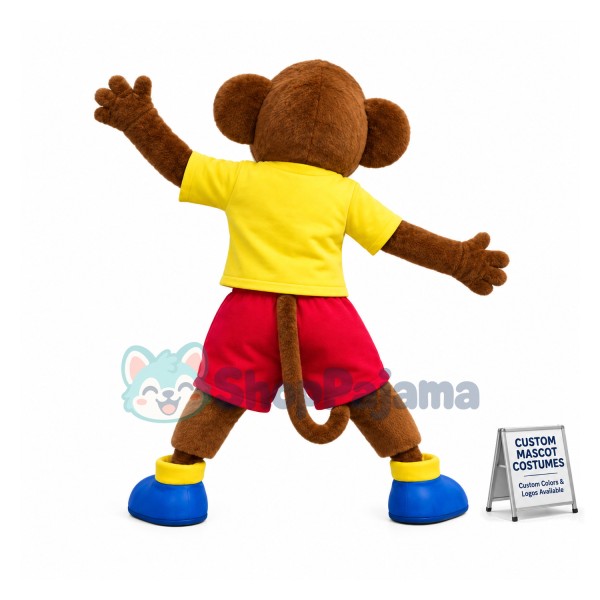 Superb Happy Monkey Mascot Costume