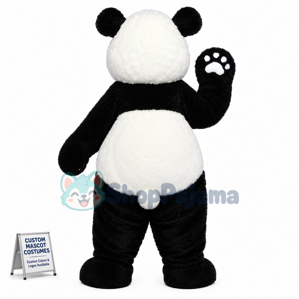 Superb Friendly Panda Mascot Costume
