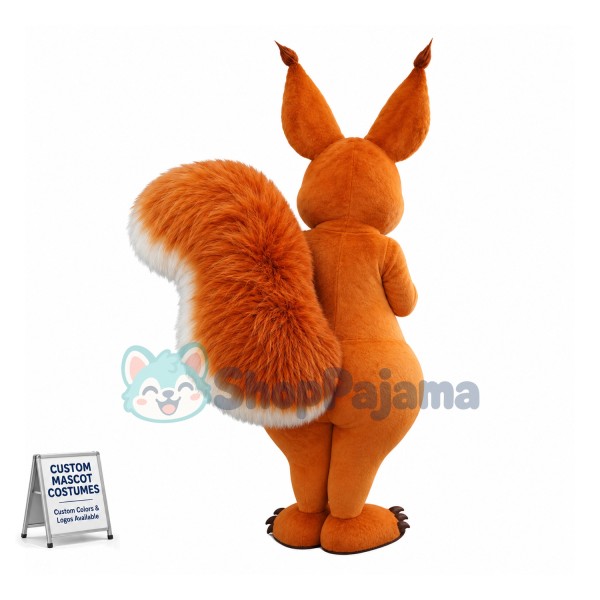Superb Beautiful Squirrel Mascot Costume