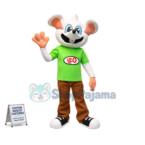 Superb College Mouse Mascot Costume