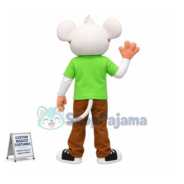 Superb College Mouse Mascot Costume