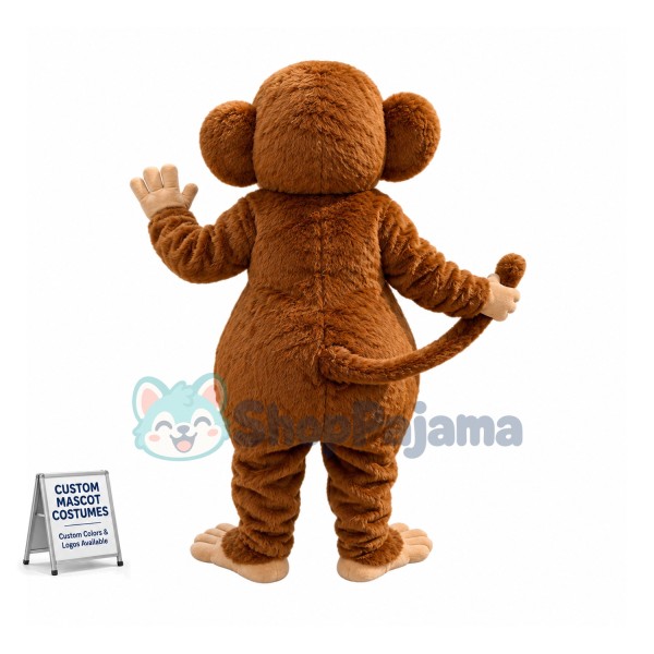 Superb Realistic Monkey Mascot Costume