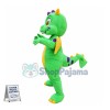 Affordable Green Dragon Mascot Costume