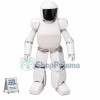 Superb White Robot Mascot Costume
