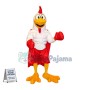 Boxer Chicken Mascot Costume