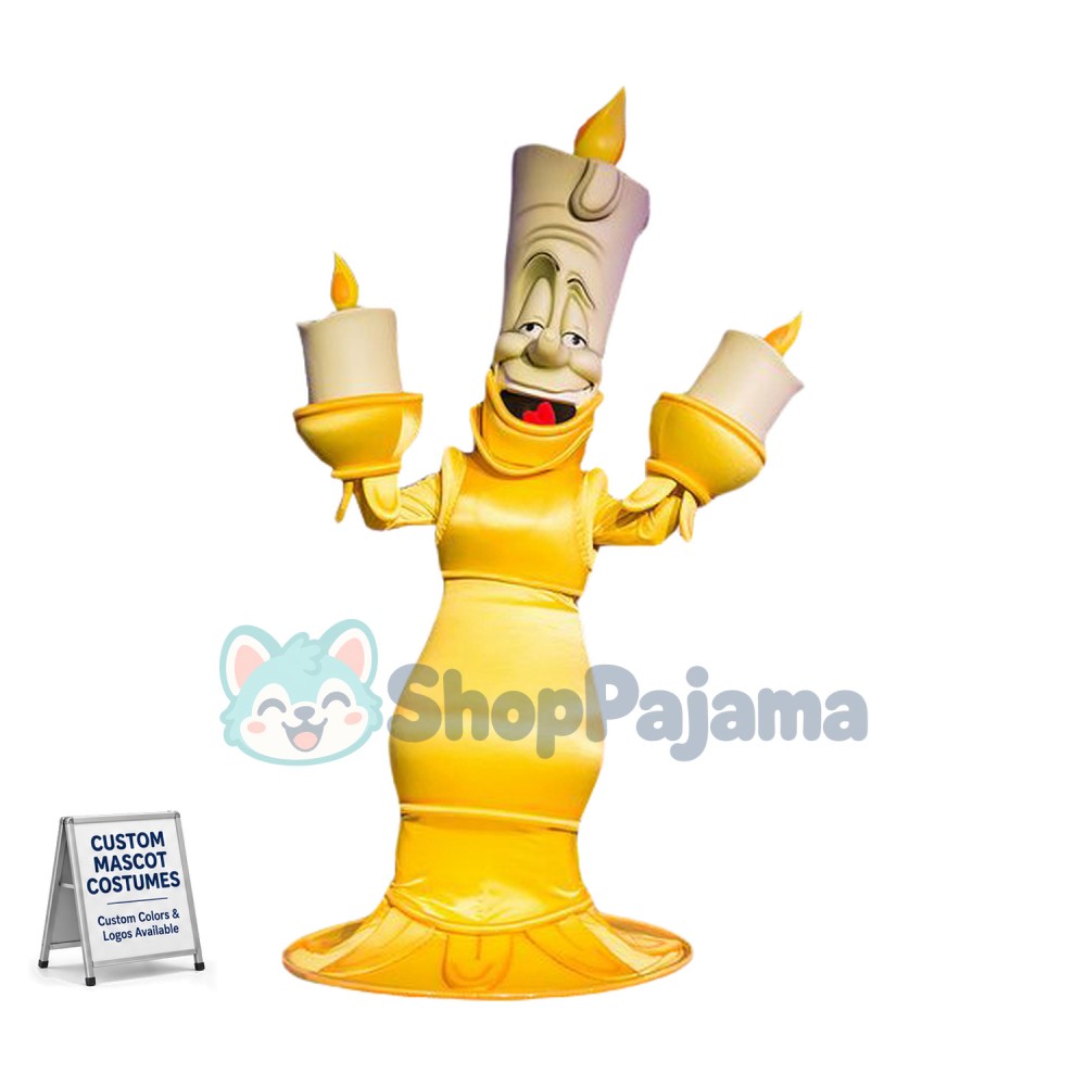 Candle Lumiere Mascot Costume