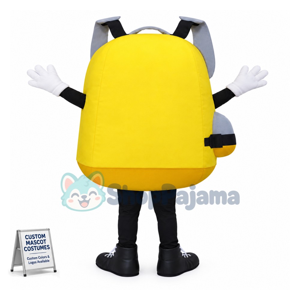 Funny Backpack Mascot Costume