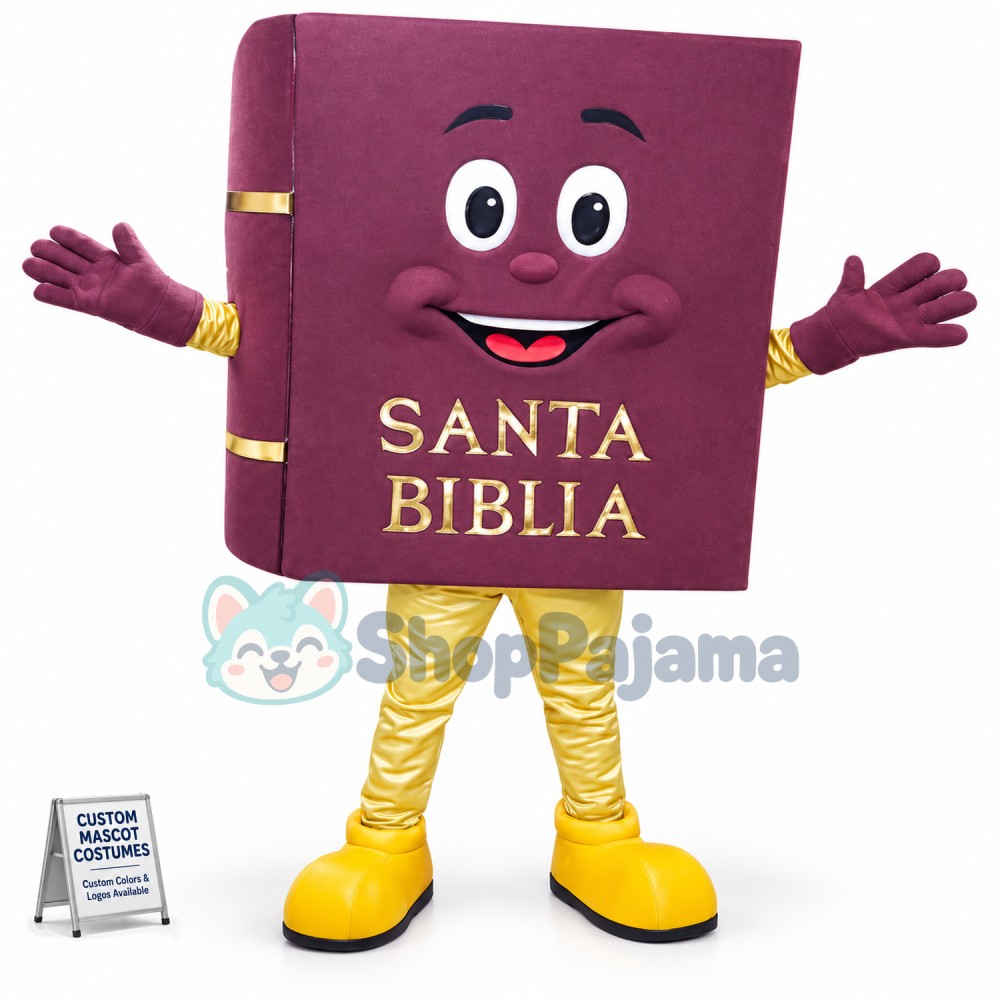 Superb Holy Bible Mascot Costume
