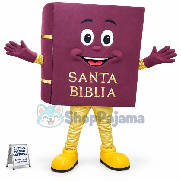 Superb Holy Bible Mascot Costume