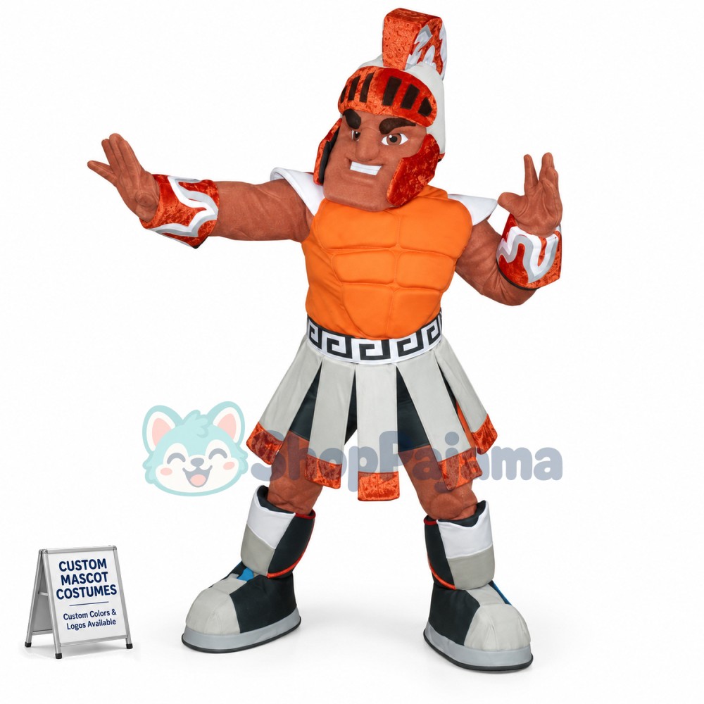 Superb Power Titans Mascot Costume