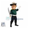 Superb Brave Cavalier Mascot Costume