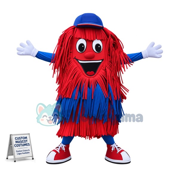 Car Wash Cleaning Brush Mascot Costume