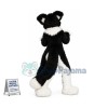 Black Border Collie Husky Dog Mascot Costume