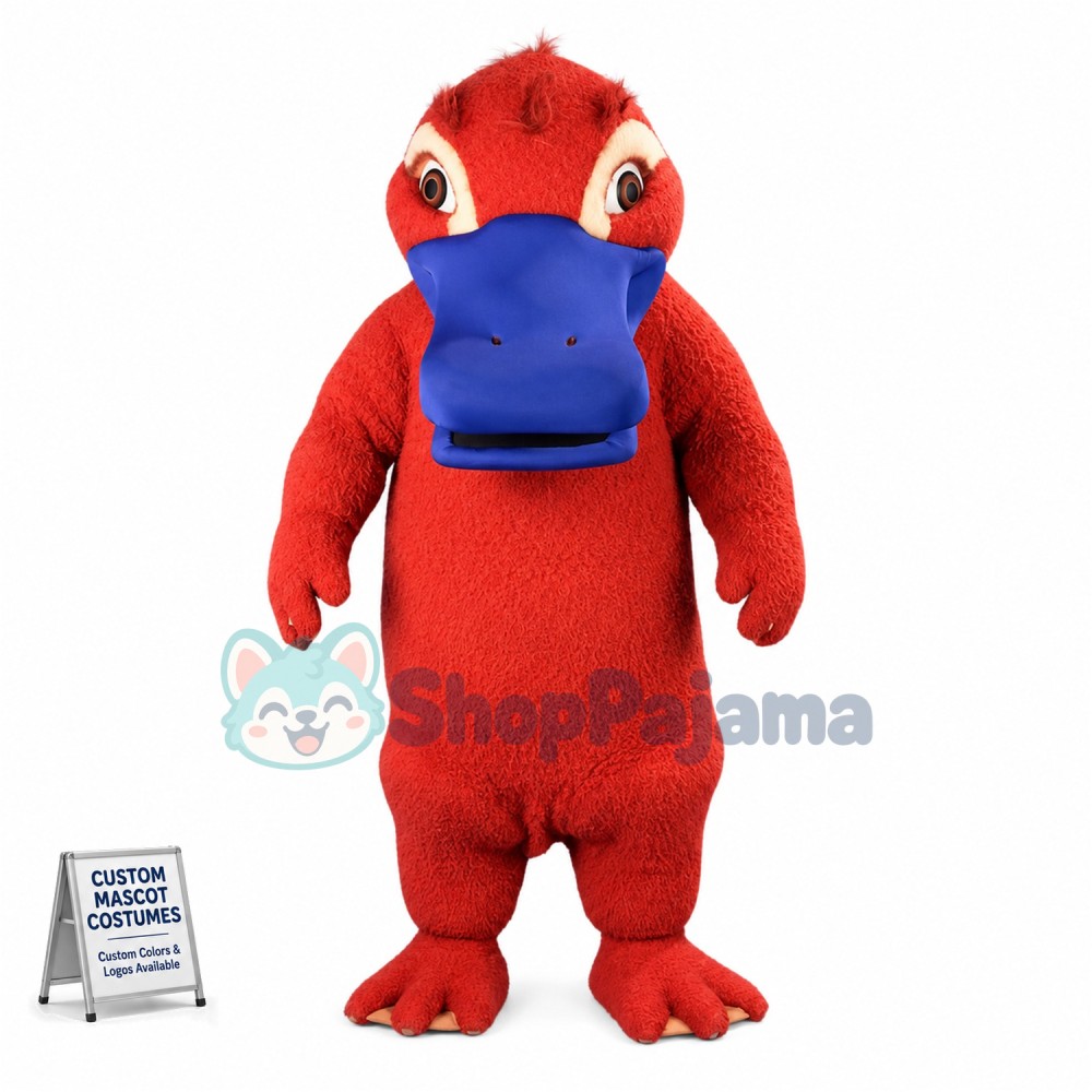 Superb Platypus Mascot Costume