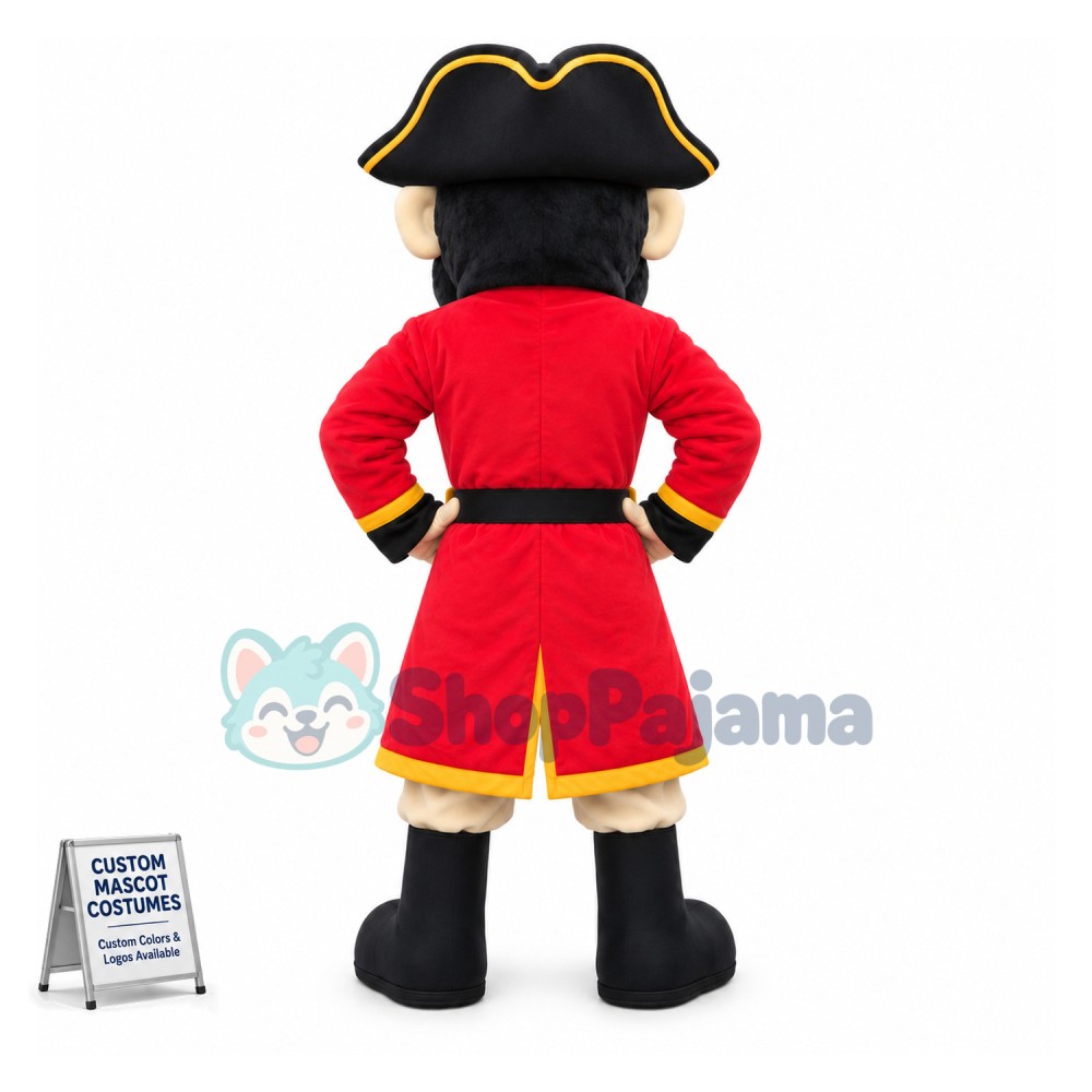 Superb Lightweight Pirate Mascot Costume